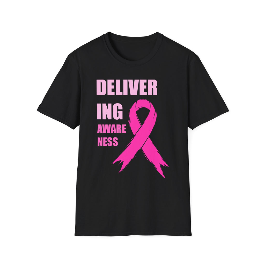 Breast Cancer Awareness Shirt – Delivering Awareness Pink Ribbon Support Tee