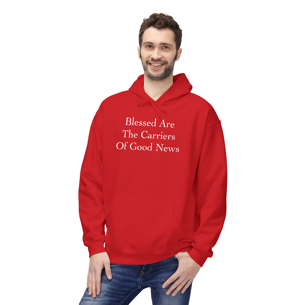 Blessed Carriers Fleece Hoodie - Unisex Softstyle Apparel, Christian Hoodies, Postal Hoodies, Gift Ideas For Postal Workers,