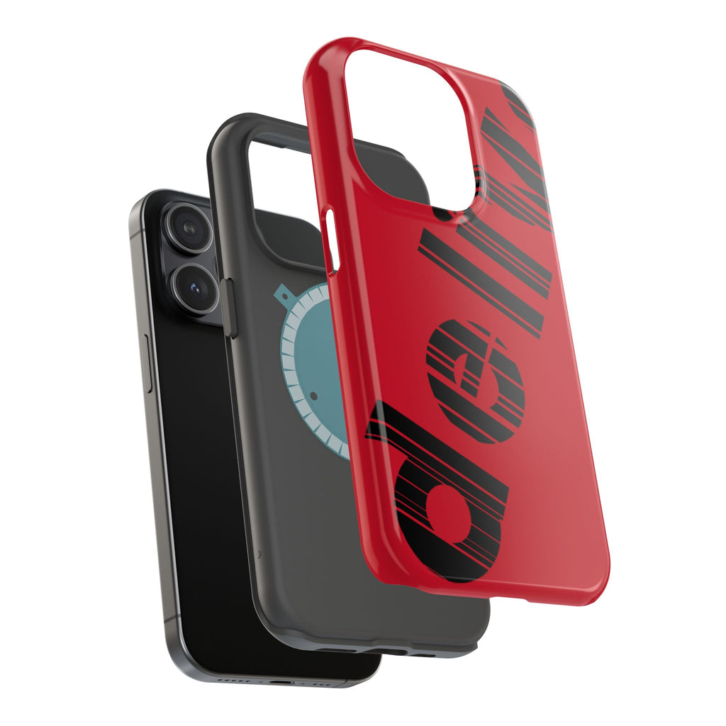 “Delivered” Magnetic Phone Cases, Impact-Resistant Phone Covers for Teens, Gift for Friends, Unique Cell Phone Accessories, Red Design, Custom [...]