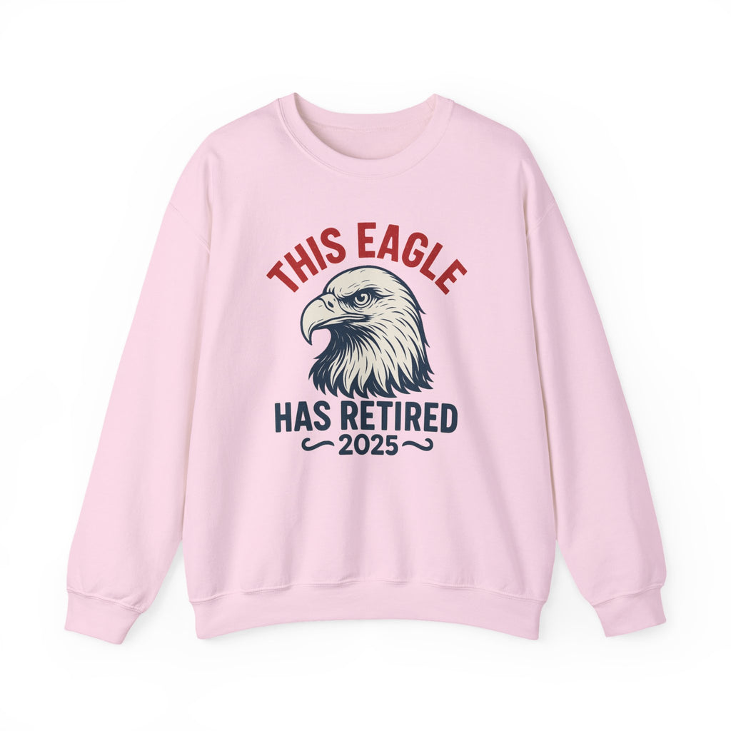 “This Eagle Has Retired” Retirement Crewneck Sweatshirt, Retirement Gifts, Retirement Gifts for Postal Workers