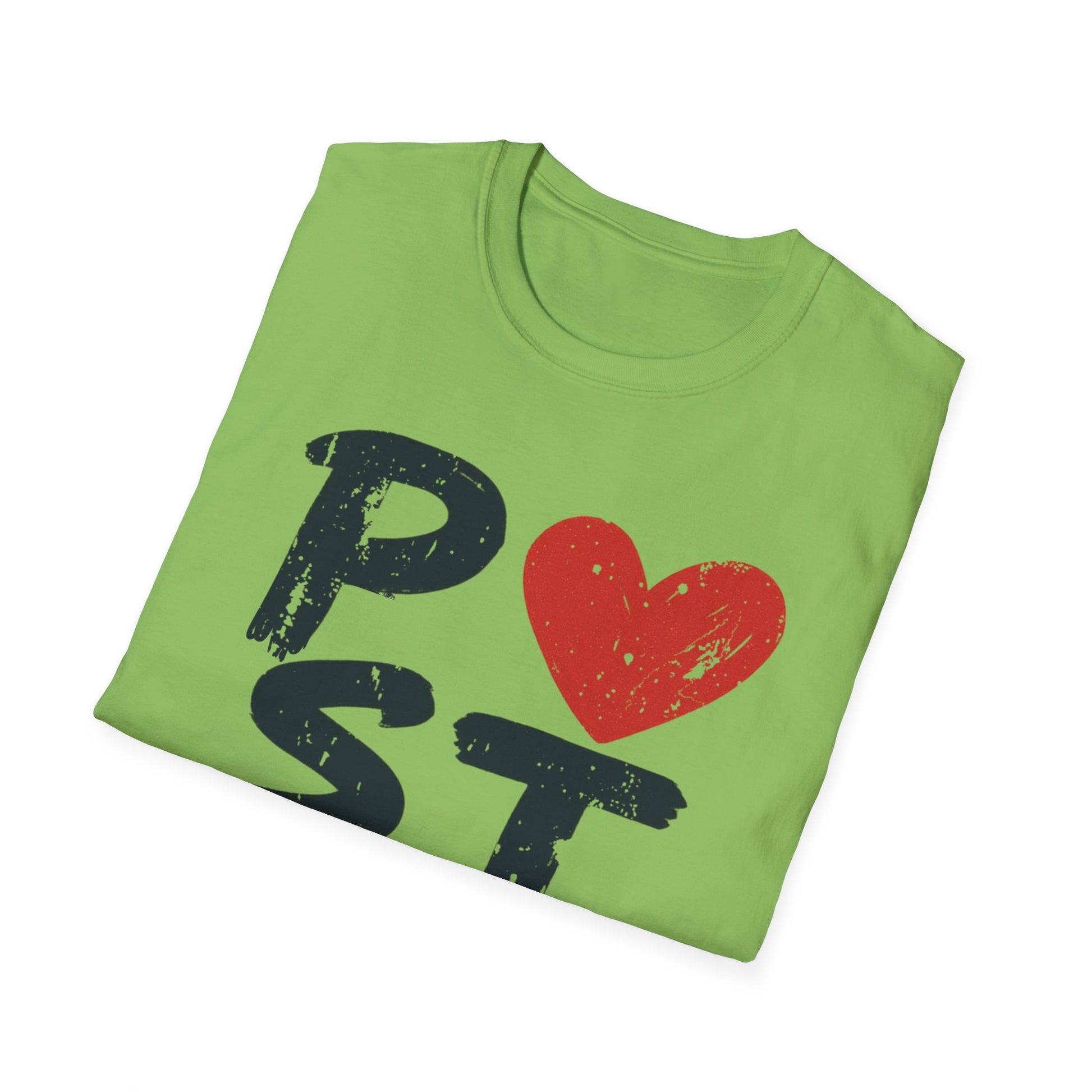 Postal Love T-Shirt - Unisex Softstyle Tee for Postal Workers, Letter Lovers, Proud Mail Carriers, Postal Workers, Gift for Holidays, Casual Wear