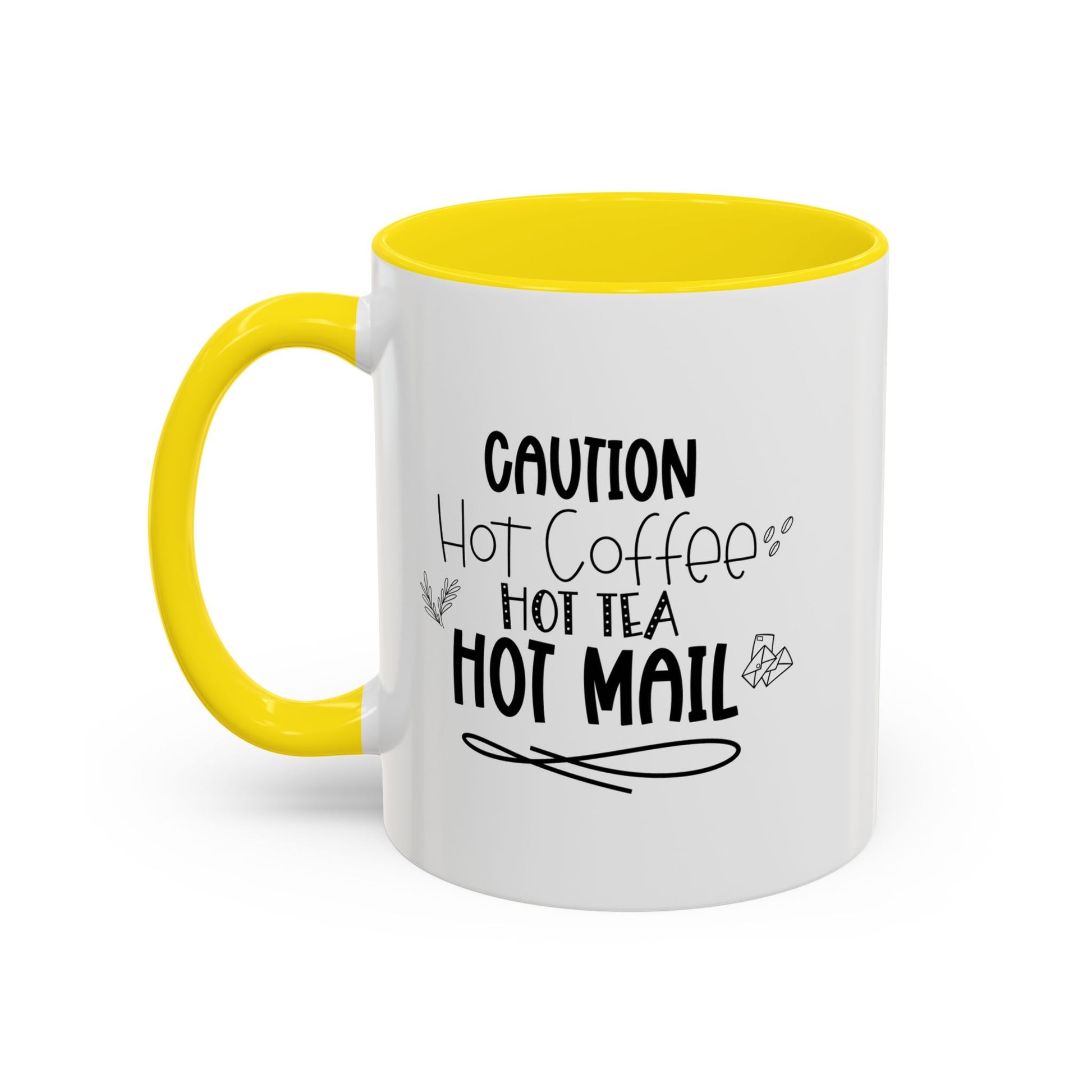 Hot Coffee, Tea, Mail Coffee Mug - Perfect Gift for Coffee Lovers, Gift Ideas For Postal Workers, Tea Lovers