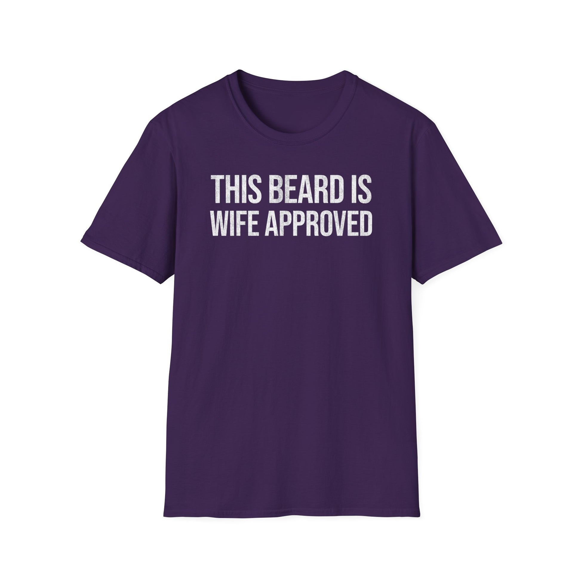 This Beard Is Wife Approved" Funny Beard Shirt for Husbands & Dads