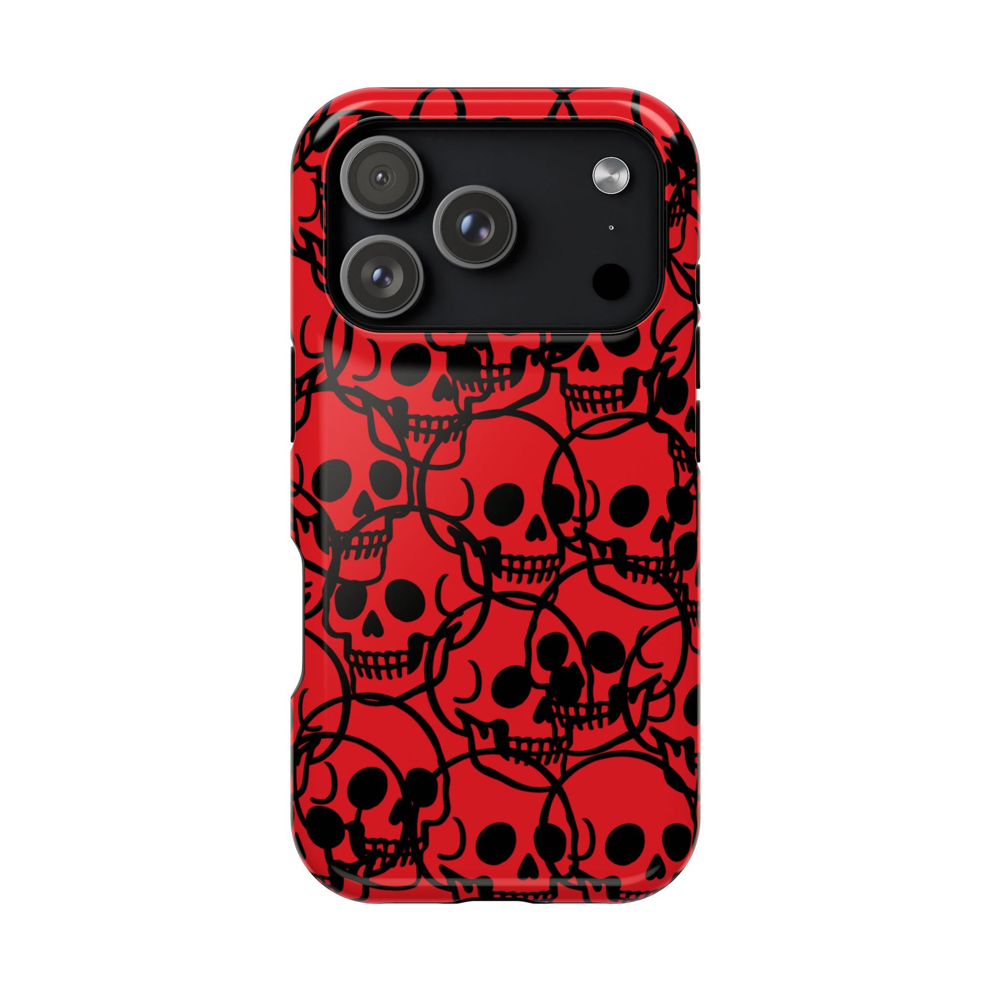 Magnetic Impact-Resistant Skull Cases