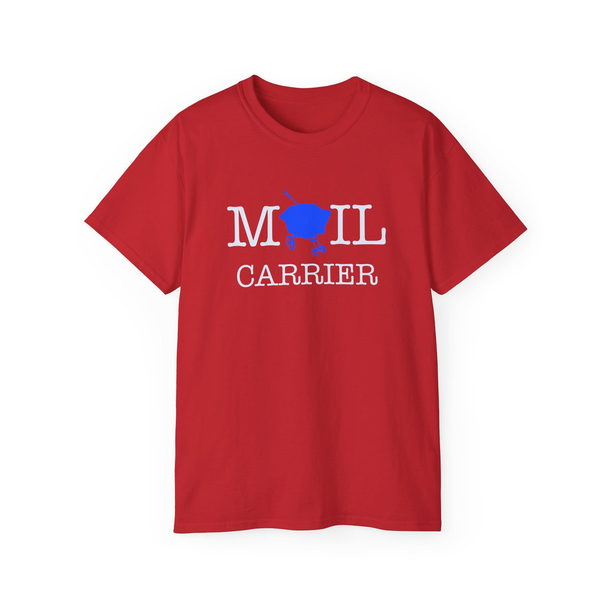 Mail Cart Inspired Mail Carrier T-Shirt — Postal Worker Letter Carrier Tee