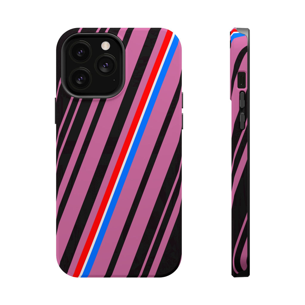 Vibrant Magnetic Phone Cases for Impact Resistance, Phone Protection, Gift for Tech Lovers, Postal Workers, Colorful Barcode Cases