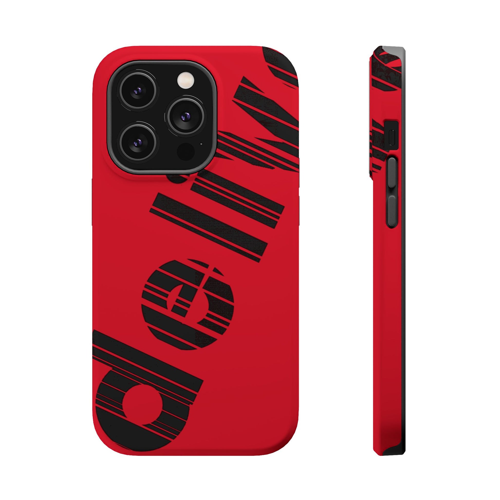 “Delivered” Magnetic Phone Cases, Impact-Resistant Phone Covers for Teens, Gift for Friends, Unique Cell Phone Accessories, Red Design, Custom [...]