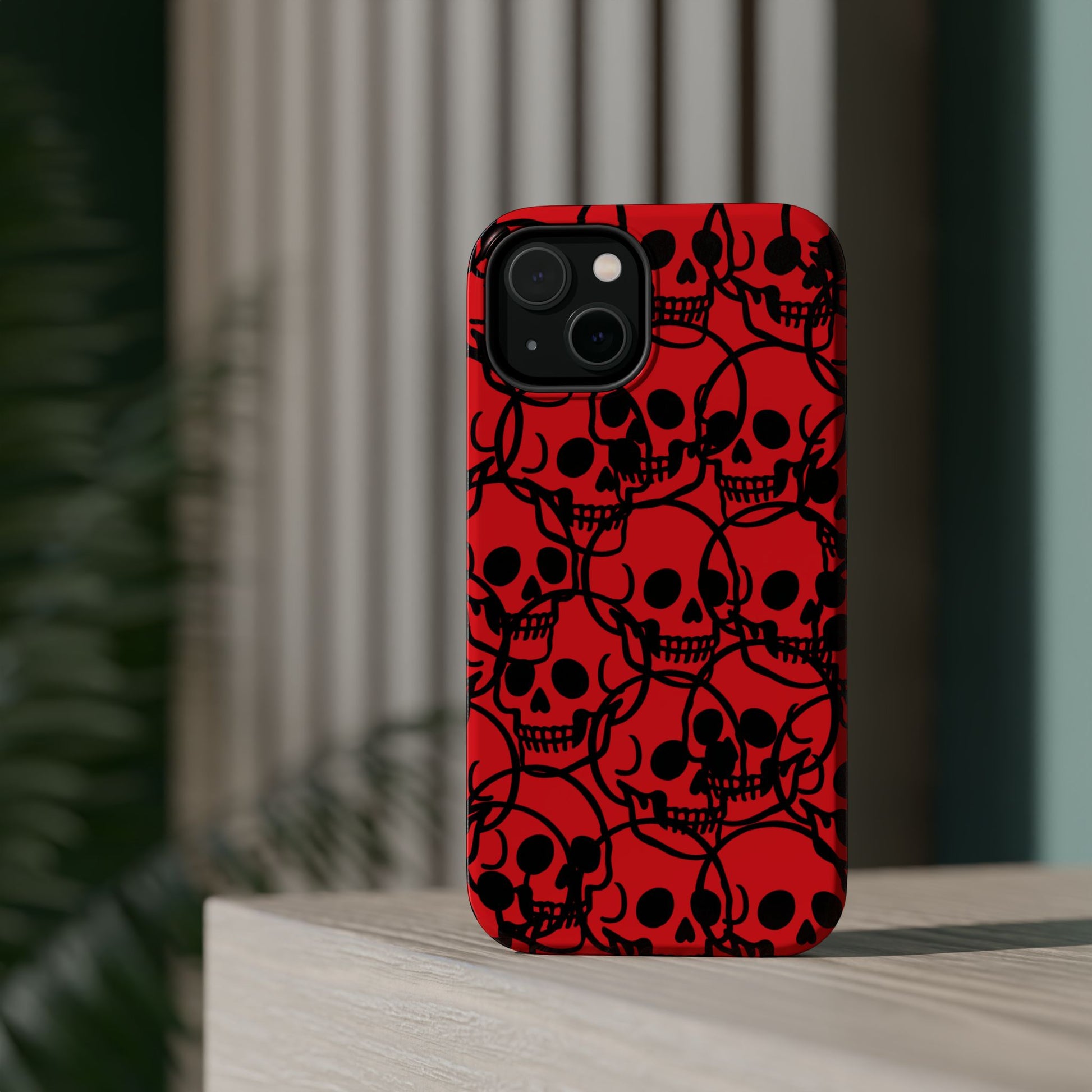Magnetic Impact-Resistant Skull Cases