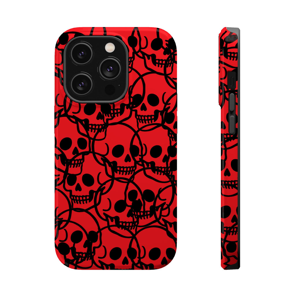 Magnetic Impact-Resistant Skull Cases