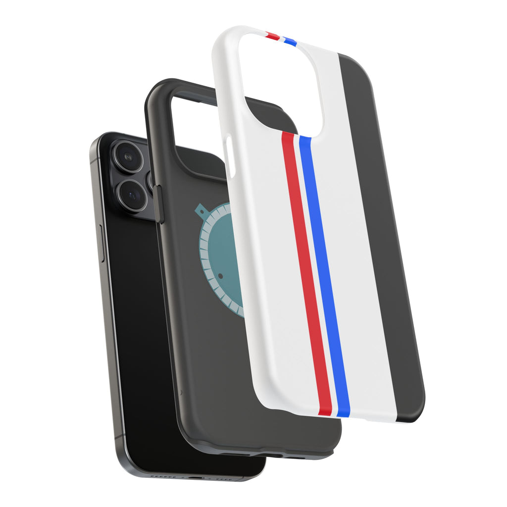 Postal Inspired Magnetic Impact-Resistant Phone Cases, Durable Phone Covers, Stylish Smartphone Accessories, Unique Gift Idea, Customizable Phone Shells