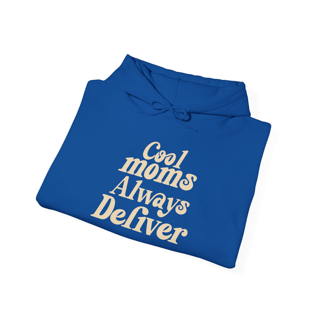 Cool Moms Always Deliver Hoodie – Funny Mail Hoodie, Funny Mom Hoodie, Mother’s Day Gift, Cozy Women’s Sweatshirt, Cute Mom Graphic Hoodie