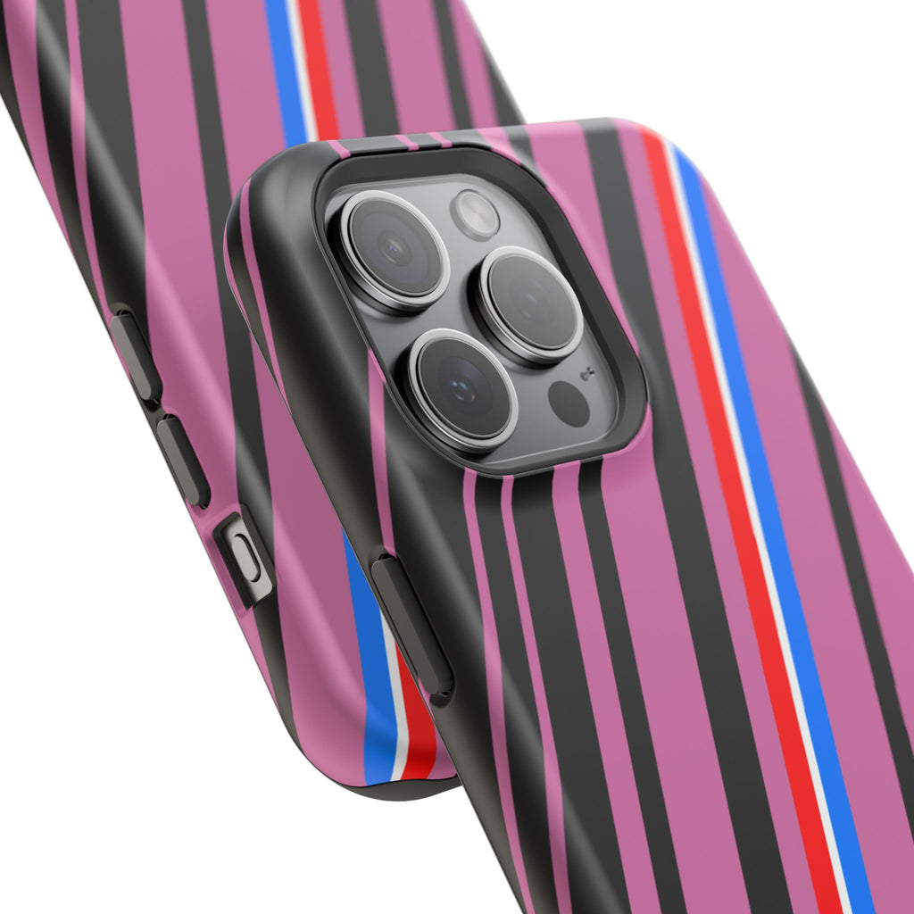 Vibrant Magnetic Phone Cases for Impact Resistance, Phone Protection, Gift for Tech Lovers, Postal Workers, Colorful Barcode Cases