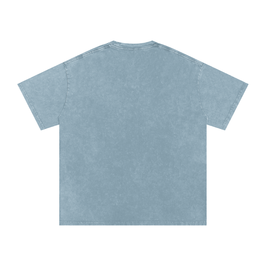 Affirm My Delusions Snow Washed Oversized Cotton T-Shirt